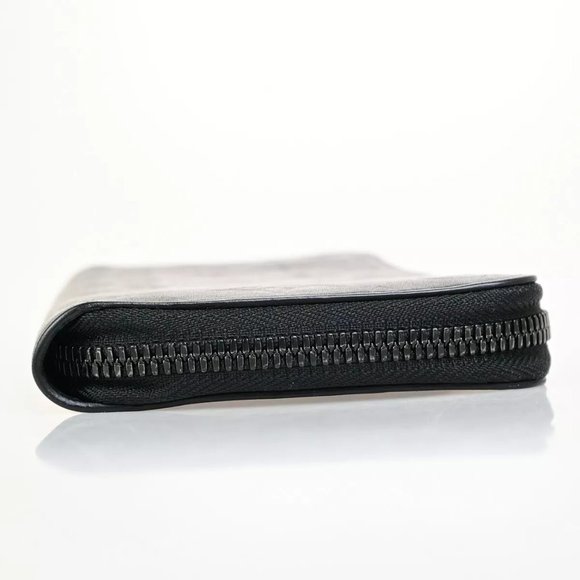 LOUIS VUITTON Vertical Long Zippy Wallet Monogram Shadow Black - Picture 9 of 15